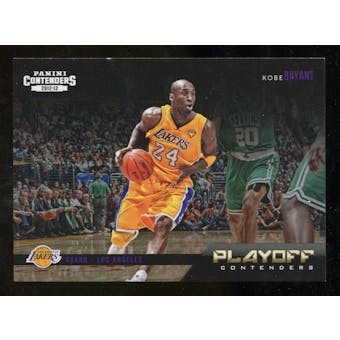 2012/13 Panini Contenders Playoff Contenders #2 Kobe Bryant