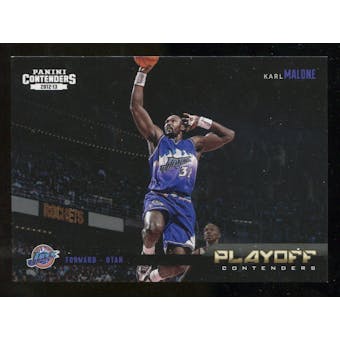 2012/13 Panini Contenders Playoff Contenders #6 Karl Malone