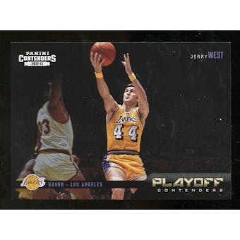 2012/13 Panini Contenders Playoff Contenders #24 Jerry West