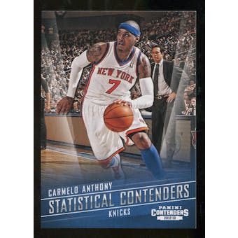 2012/13 Panini Contenders Statistical Contenders #22 Carmelo Anthony