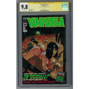 Vampirella #3 CGC 9.8 (W) Signed By Adam Hugnes *1950413012* SIG - (Hit Parade Inventory)