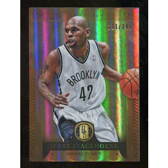 2012/13 Panini Gold Standard #156 Jerry Stackhouse /349