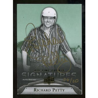 2012 Upper Deck All-Time Greats Signatures #GARP2 Richard Petty Autograph /20