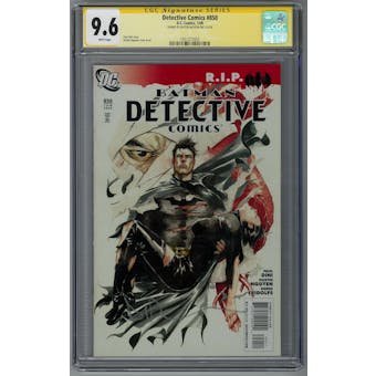 Detective Comics #850 CGC 9.6 (W) Signed By Dustin Nguyen *1951277002*