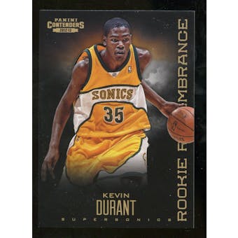 2012/13 Panini Contenders Rookie Remembrance #4 Kevin Durant