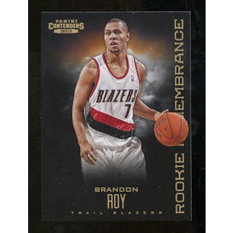 2012/13 Panini Contenders Rookie Remembrance #5 Brandon Roy