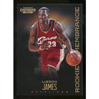 2012/13 Panini Contenders Rookie Remembrance #8 LeBron James
