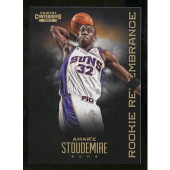 2012/13 Panini Contenders Rookie Remembrance #9 Amare Stoudemire