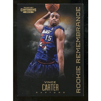 2012/13 Panini Contenders Rookie Remembrance #12 Vince Carter
