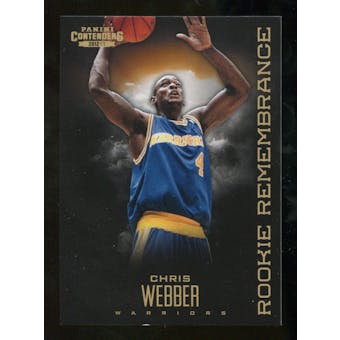 2012/13 Panini Contenders Rookie Remembrance #17 Chris Webber