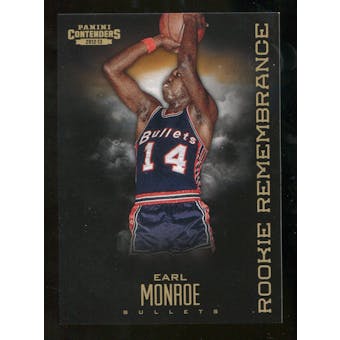 2012/13 Panini Contenders Rookie Remembrance #30 Earl Monroe