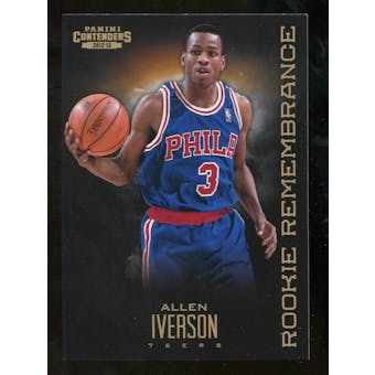 2012/13 Panini Contenders Rookie Remembrance #31 Allen Iverson