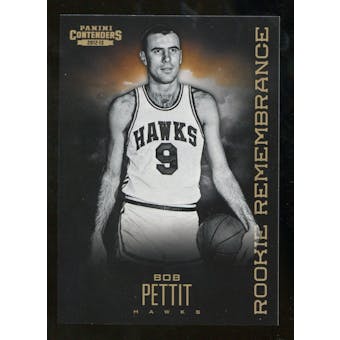 2012/13 Panini Contenders Rookie Remembrance #35 Bob Pettit