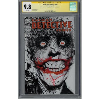 Detective Comics #880 CGC 9.8 (W) Signed & Sketch By Jock & Signed By Scott Snyder *1953112008*
