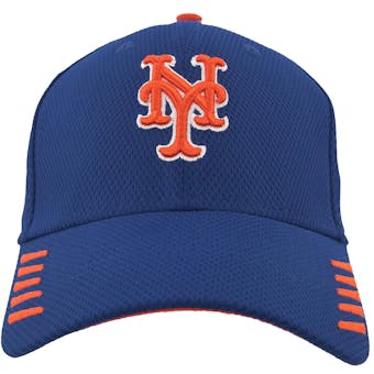 New York Mets New Era 39Thirty Blue Tech Grade Flex Fit Hat (Adult S/M)