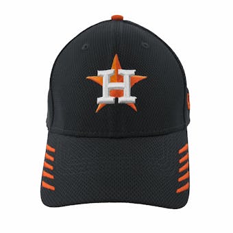 Houston Astros New Era 39Thirty Navy Tech Grade Flex Fit Hat (Adult L/XL)