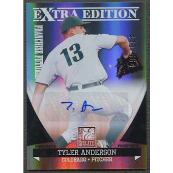 2011 Donruss Elite Extra Edition #8 Tyler Anderson Franchise Futures Signatures Rookie Auto #449/564