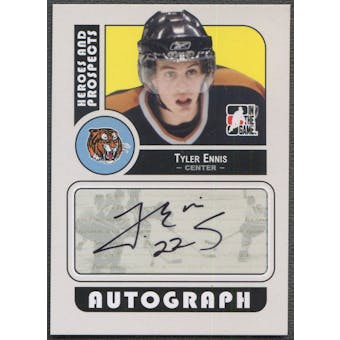 2008/09 ITG Heroes and Prospects #ATE Tyler Ennis Rookie Auto