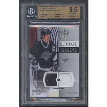 2007/08 Ultimate Collection #UJWG Wayne Gretzky Jersey #046/100 BGS 9.5