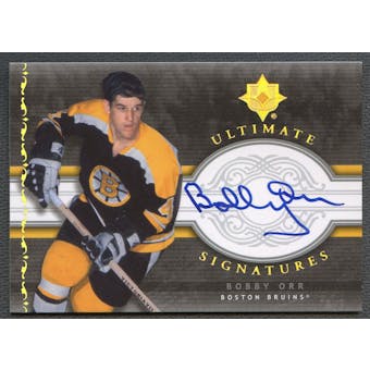 2006/07 Ultimate Collection #USOR Bobby Orr Signatures Auto