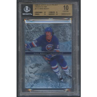 2006/07 Upper Deck Trilogy #FT13 Mike Bossy Frozen In Time #399/999 BGS 10