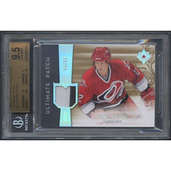 2006/07 Ultimate Collection #UJES Eric Staal Patch #53/75 BGS 9.5
