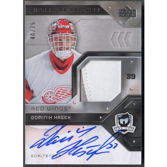 2006/07 The Cup #SPHA Dominik Hasek Signature Patch Auto #40/75