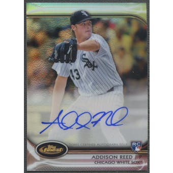 2012 Finest #AR Addison Reed Rookie Refractor Auto #143/198