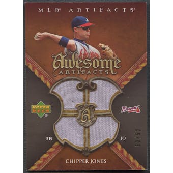 2007 Artifacts #CJ Chipper Jones Awesome Artifacts Jersey #50/50