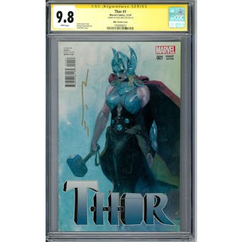 Thor #1 CGC 9.8 Esad Ribic Variant Signature Series (W) *1958998007*
