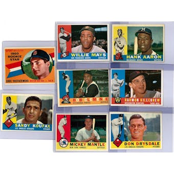 1960 Topps Baseball Complete Set (EX-MT+)