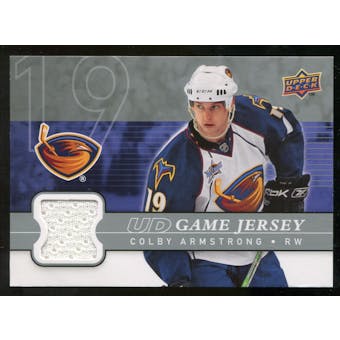 2008/09 Upper Deck Game Jerseys #GJCA Colby Armstrong