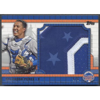 2013 Topps Update #SP Salvador Perez All Star Jumbo Patch #5/6