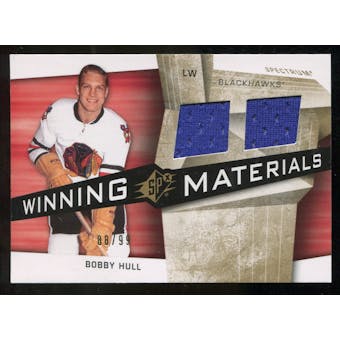 2008/09 Upper Deck SPx Winning Materials Spectrum #WMBH Bobby Hull /99