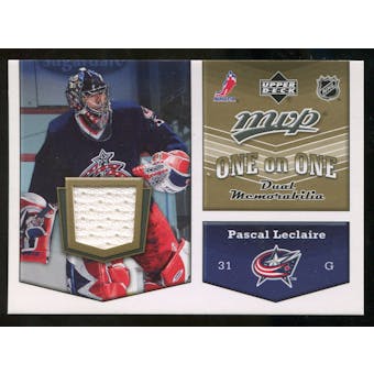 2007/08 Upper Deck One on One Jerseys #OOLL Pascal Leclaire/Manny Legace