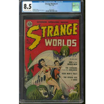 Strange Worlds #1 CGC 8.5 (OW-W) *1968544009*