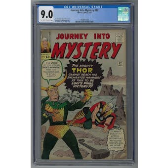 Journey Into Mystery #92 CGC 9.0 (OW-W) *1968811008*