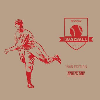 2019 Hit Parade Baseball 1968 Edition - Series 1 - Hobby Box /203 -Ryan RC-Mantle-Bench-PSA