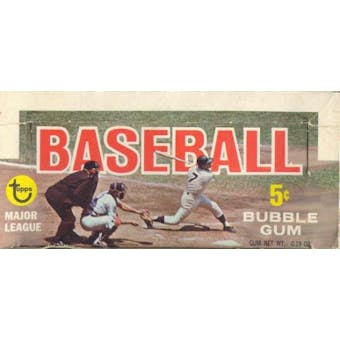 1968 Topps Baseball Display Box