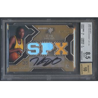 2007/08 SPx #101 Kevin Durant Rookie Jersey Auto #035/299 BGS 8.5