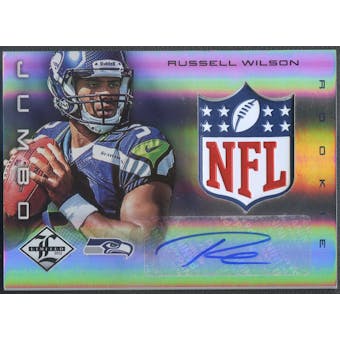 2012 Limited #25 Russell Wilson Rookie NFL Shield Auto #1/1
