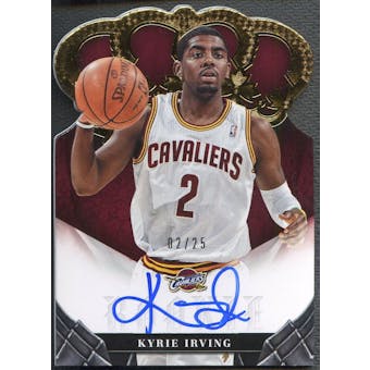 2012/13 Panini Preferred #409 Kyrie Irving Gold Rookie Auto #02/25