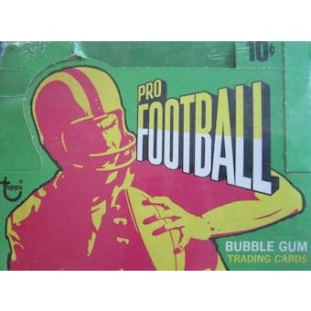 1971 Topps Football Wax Box (Series 1) (BBCE)