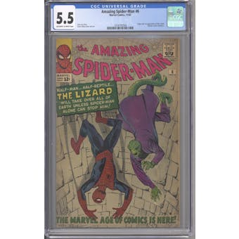 Amazing Spider-Man #6 CGC 5.5 (OW-W) *1974197004*