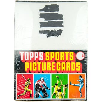 1978 Topps Baseball Rack Box