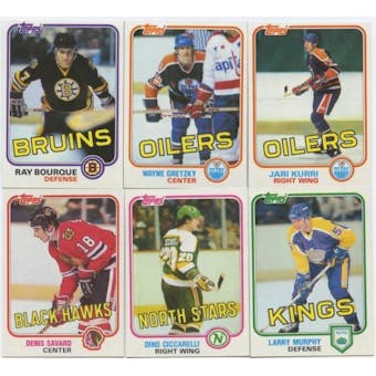 1981/82 Topps Hockey Complete Set (EX-MT)