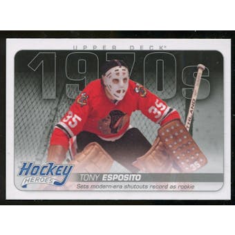 2012/13 Upper Deck Hockey Heroes #HH38 Tony Esposito