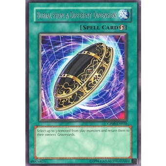 Yu-Gi-Oh Champion Pack 8 Single Burial from a Different Dimension Rare - SLIGHT PLAY