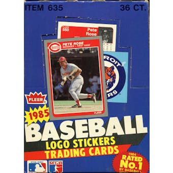 1985 Fleer Baseball Wax Box