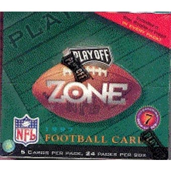 1997 Playoff Zone Football Hobby Box